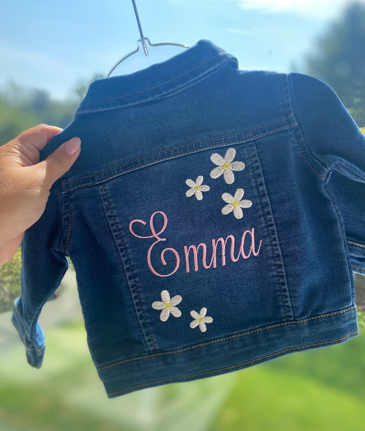 Flower Power Denim Jacket