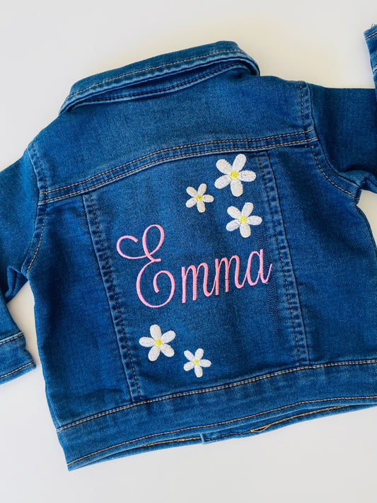 Flower Power Denim Jacket