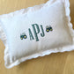 Monogramed Bassinet Pillow