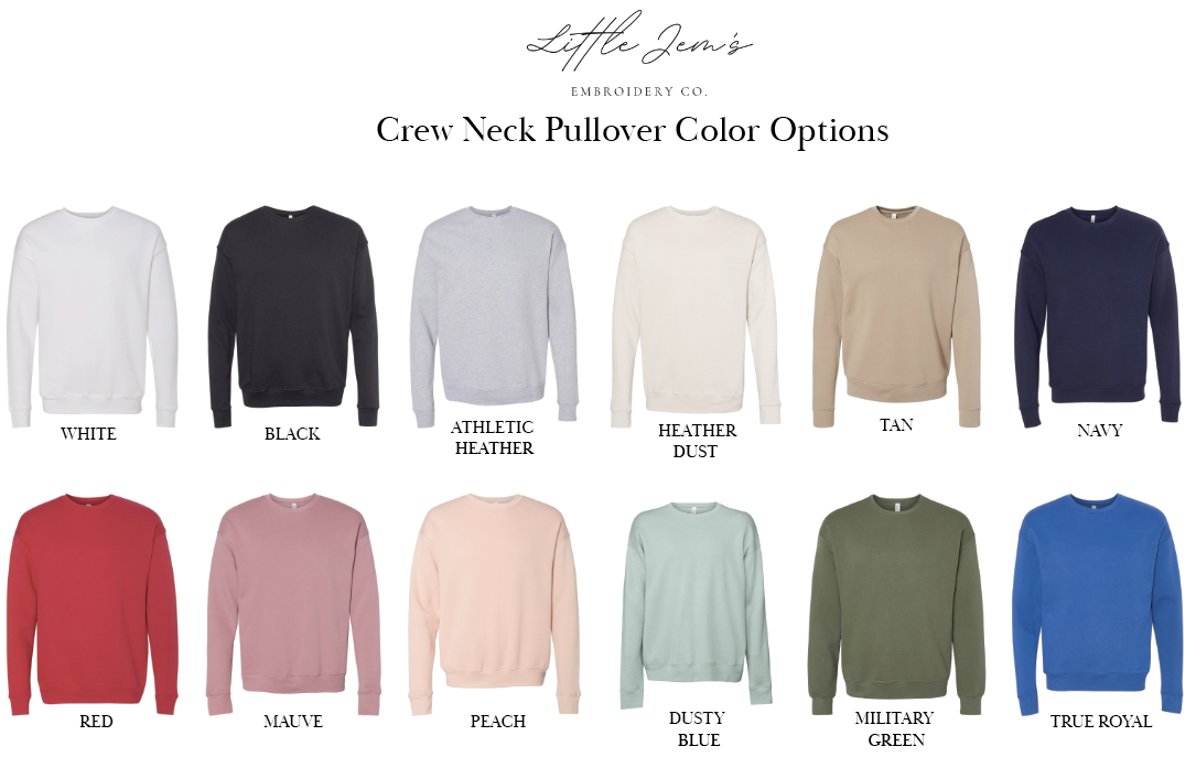 Mrs. Crew Neck Pullover